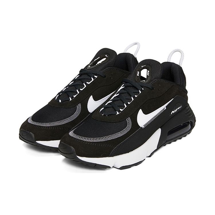 Nike Air Max 2090 Retro Fabric Durable Lightweight Non-Slip Low-Top Air Cushion Running Shoes Men sneaker Black DV3124-003