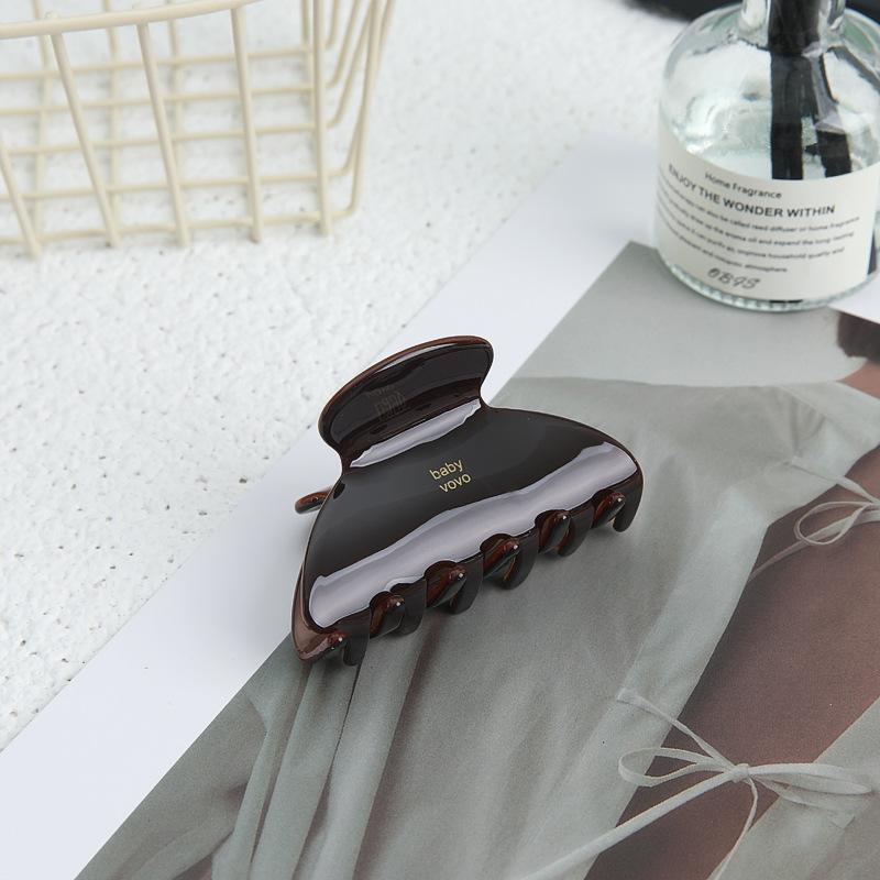 Elegant Acetate Hair Claw Sweet Medium Size Hair Clip Shark Clip Korean Barrettes Women Hair Accessories Headwear