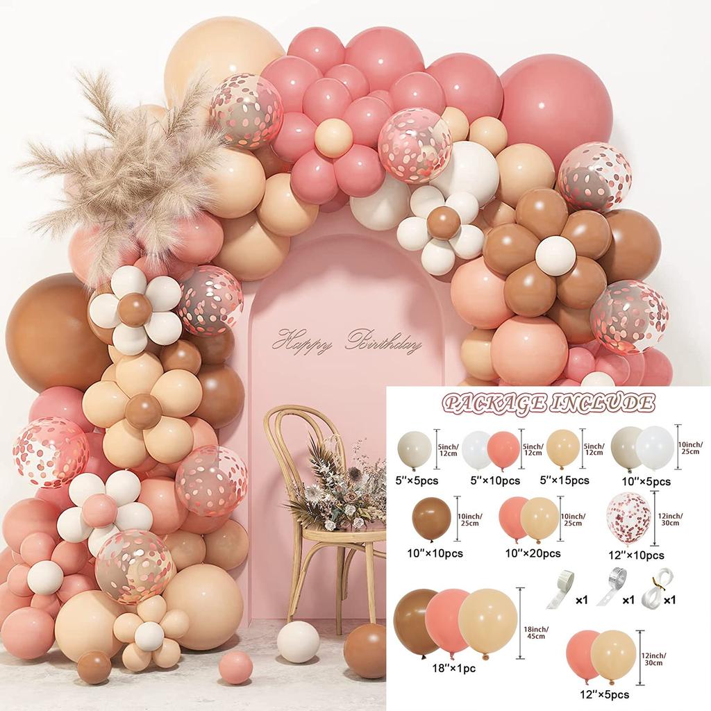 Balloon Set Wedding Birthday Party Arrangement Balloon Set Party Decoration Balloon Chain Set