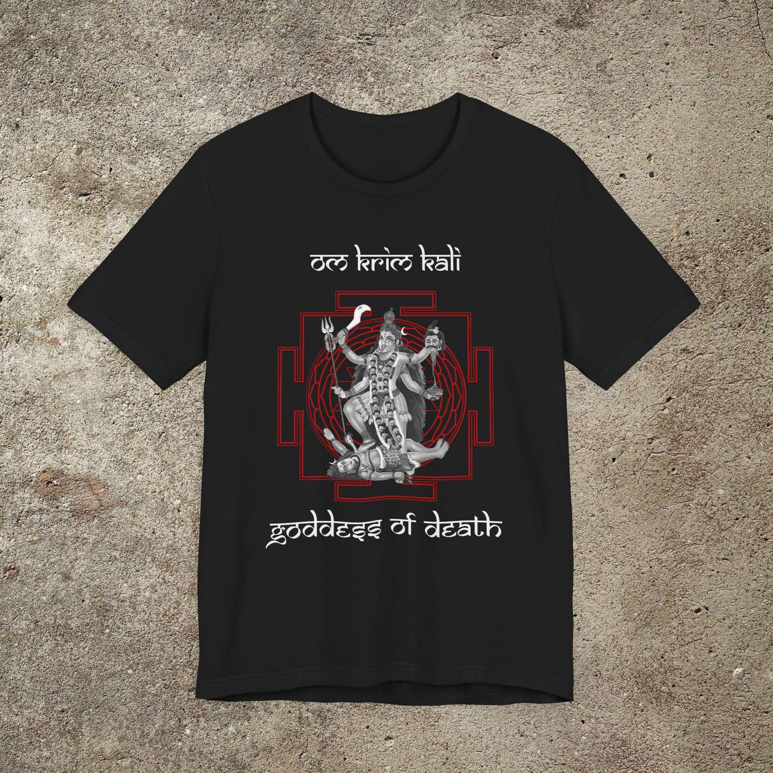 Goddess Kali T-Shirt, Hindu Mother, Shakti Tee XL