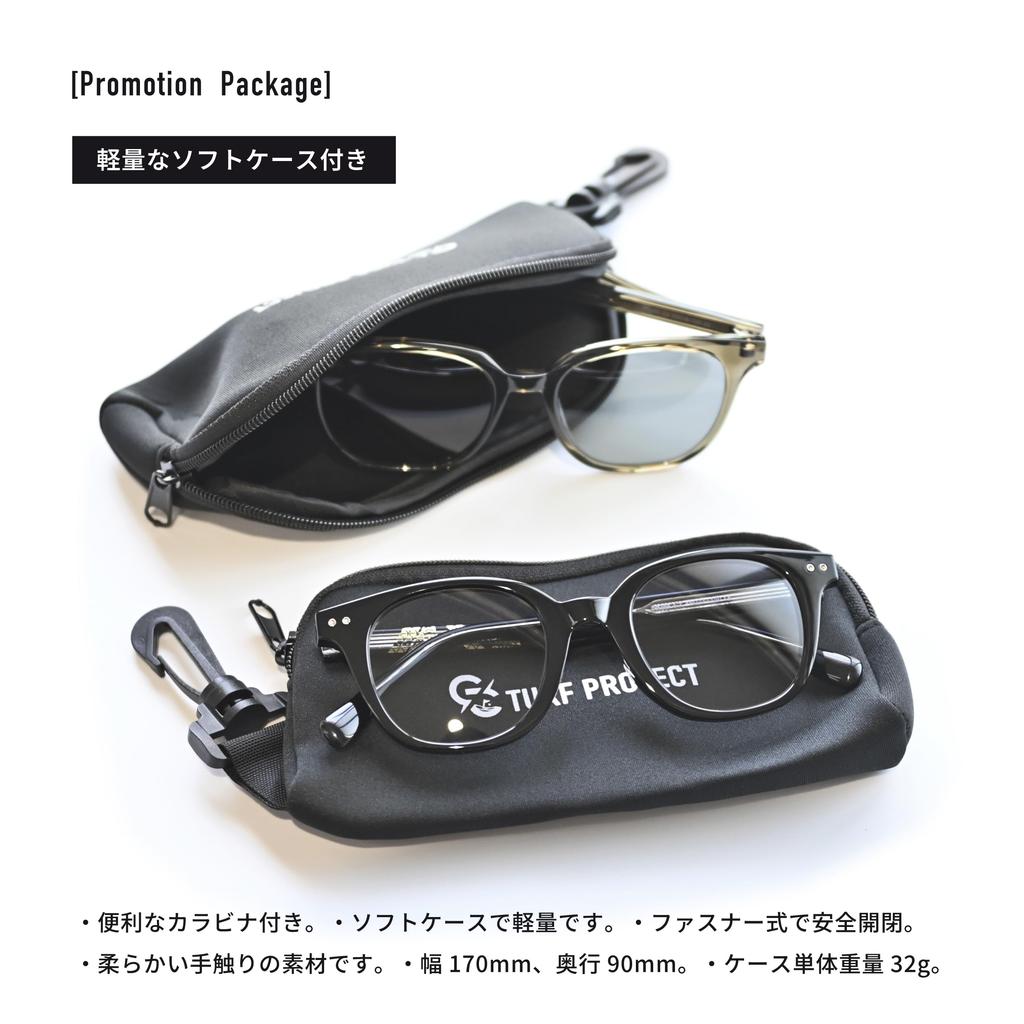 Polarized Made in Optical Small Boston Asian UV Protection Comes with Dedicated Golf Brand [Turf Project] Sunglasses, Japan, CR-39 Lenses, Style, Fit,