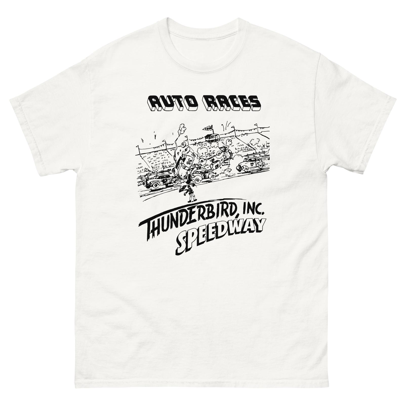 

Thunderbird Speedway, Crandell TX Vintage Unisex T-Shirt Mens Womens Tees Top 4XL