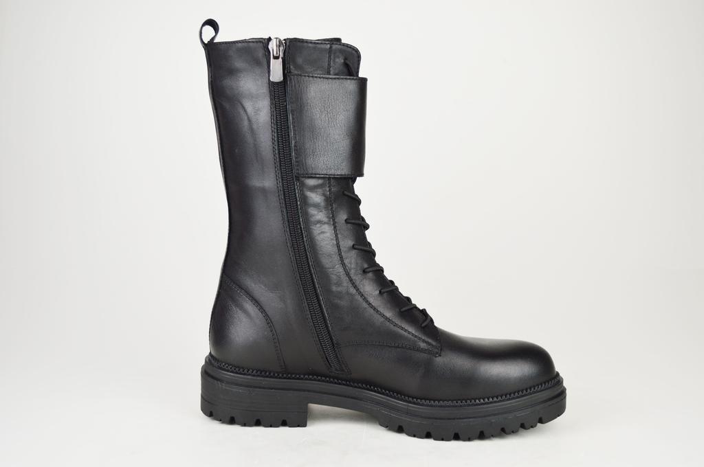 High Boots Casual Altura 6146 36 Black Leather