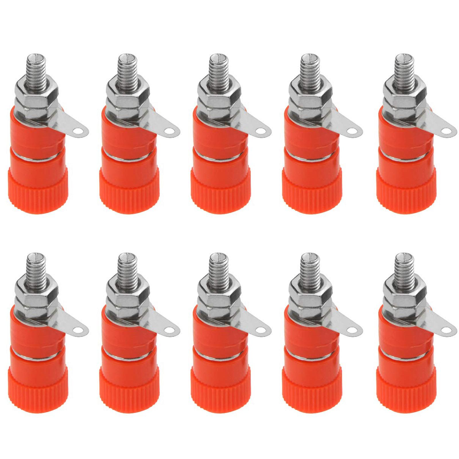 

10 шт. клеммных колодок 4 мм гнездо типа «банан» 4 мм клеммный разъем для усилителя Arduino