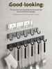 Punch-free Door Behind Hook Storage Wall Hanging Clothes Hanger Coat Hook no drill Hanger Bedroom Organizer Storage Kitchen Acce