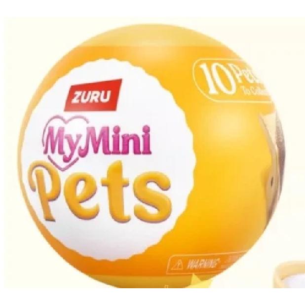NEW ZURU My Mini Blind Box Flocked Miniature Cute Hedgehog Pet Collectible Toy Desktop Decoration For Adult Collection Hobby