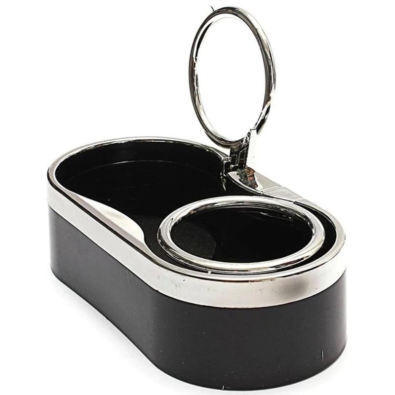 Cup Holder Stand Multifuntional ABS Plastic Durable Car Truck Mount Dual Hole Drink Bottle Water Beverage Holder