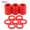 Silicone Hose Gaskets Red Washer Set Faucet Repair Parts O-Rings for 3/4 Inch Garden Hose And Outdoor Water Faucet Easy Leak Repair