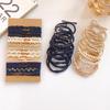 Elegant Elastic Headband & Ponytail Hair Tie Bracelet Set