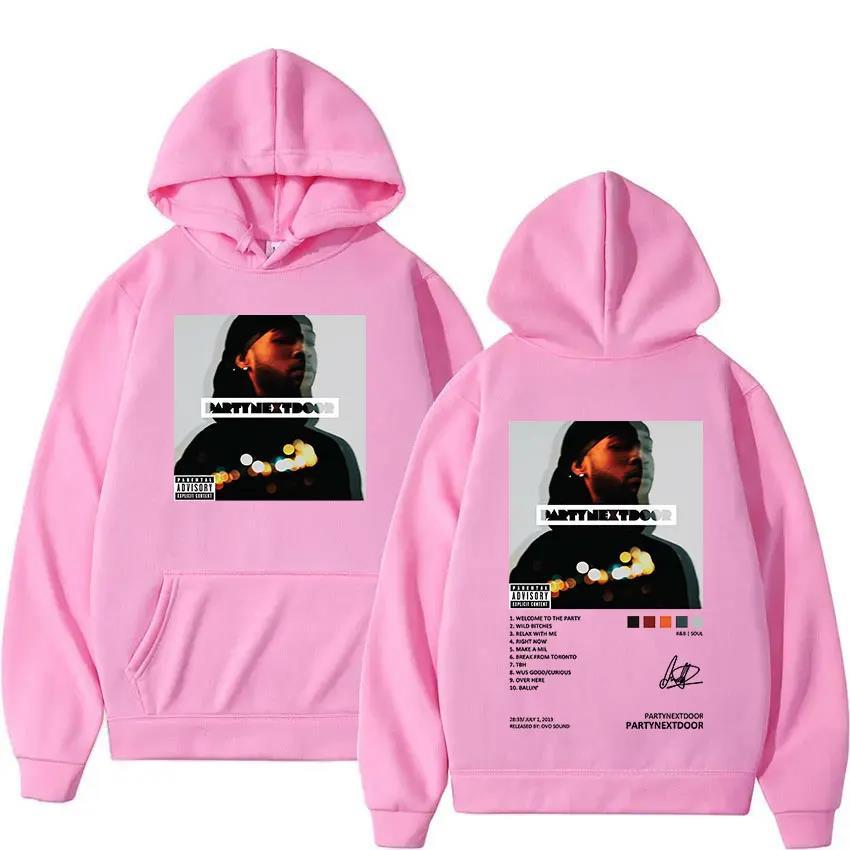 Rapper Partynextdoor Cover Musikalbum Hoodie Herren Hip