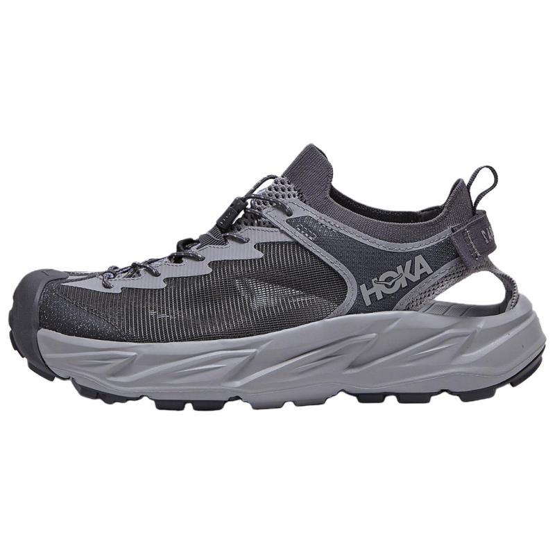 HOKA One One HOPARA 2 Slip Resistant River Trekking Shoes Men's Gray Sneakers 1147650-STLLT