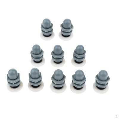 Ruote per porte da 10 pezzi per cabine doccia Rullo in vetro da 25 mm