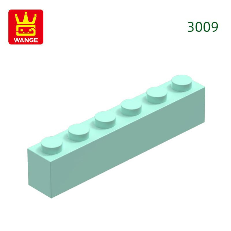 Non-Toxic 42 Pcs/Lot 3009 1X6 Dots High Basic Building Blocks Accessories Compatible With Bricks Diy Children Toys Assembly Gift Box