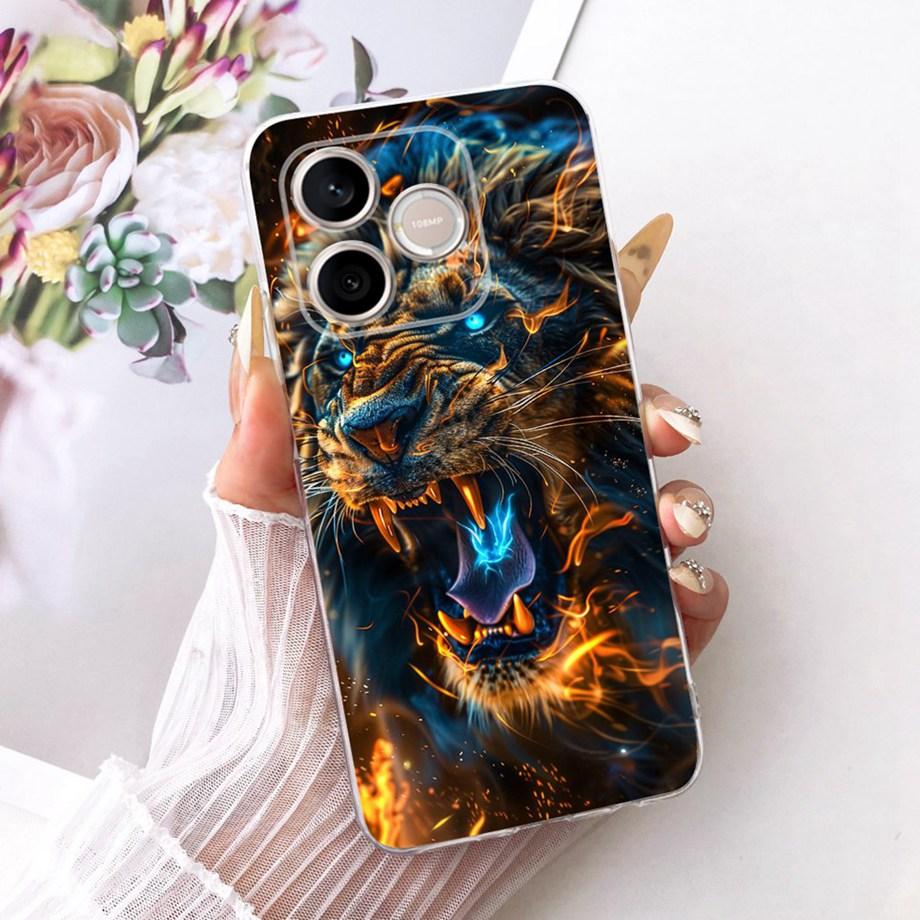 For Honor 600 Lite 500 Smart Phone Case Soft Clear Silicone Back Cover Butterfly Dragon Cat Floral Painting Funda Honor 600 Capa