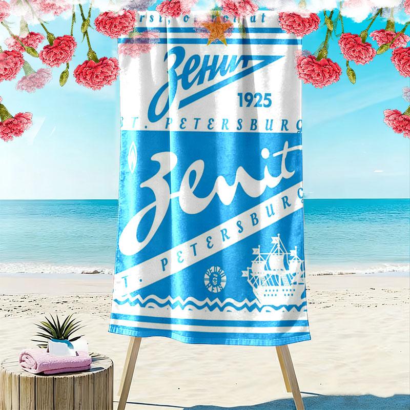 Zenit Print Strandtuch, Großes Weiches Schnelltrocknendes Handtuch für Strand Camping Schwimmen