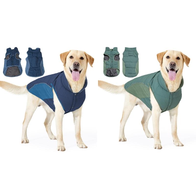 Dog Winter Apparel Warm Vest for Dogs Boy Girl Medium Dogs for Indoor and Outdoor Use Thick Coat Clothes Outfit for Pet