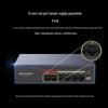 Hikvision 6-Port 100M PoE Switch CN Plug (adapter Included)
