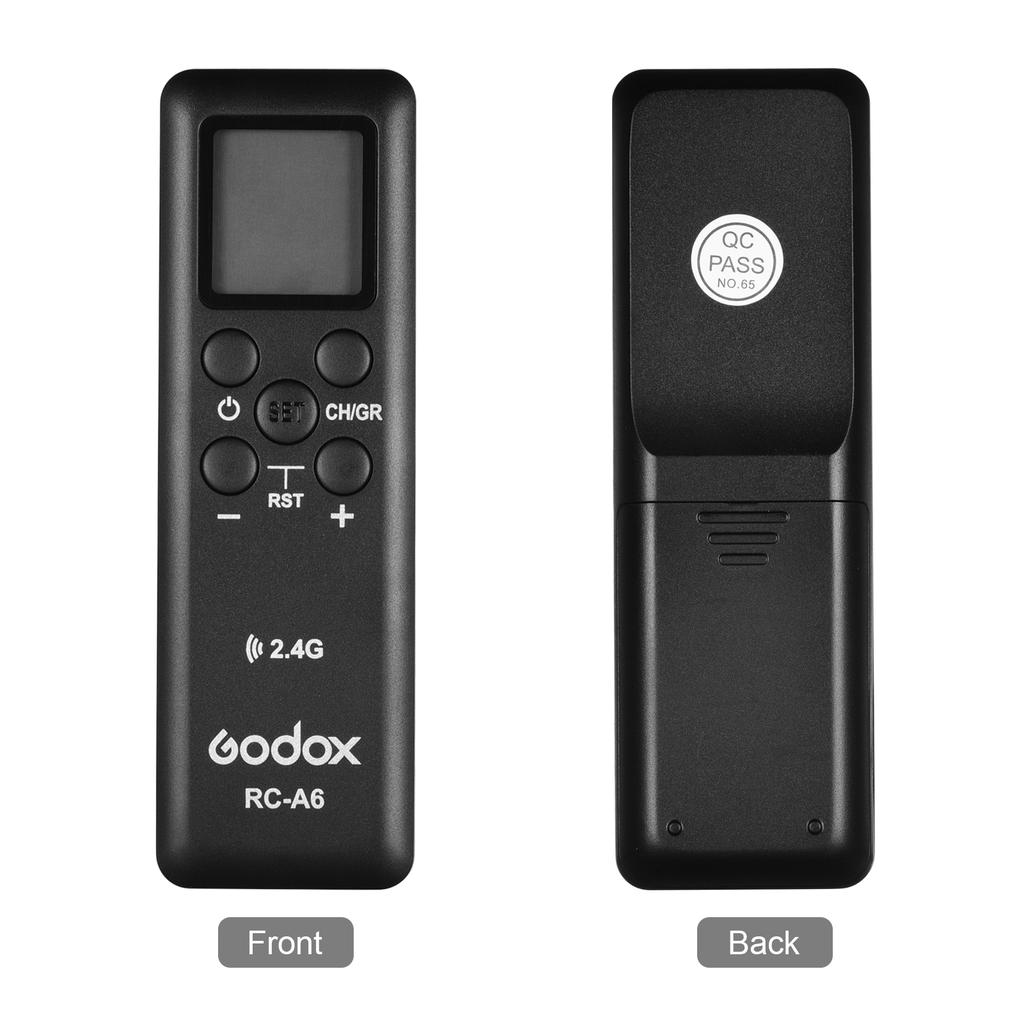 Godox RC-A6 dálkové ovládání 2,4 GHz bezdrátový přenos 32 kanálů 16 skupin Náhrada za Godox