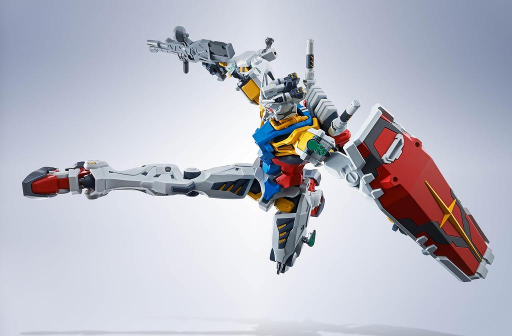 METAL ROBOT Spirits <SIDE MS> White Gundam Die-cast & PVC Pre-painted Figure, Approx. 155mm