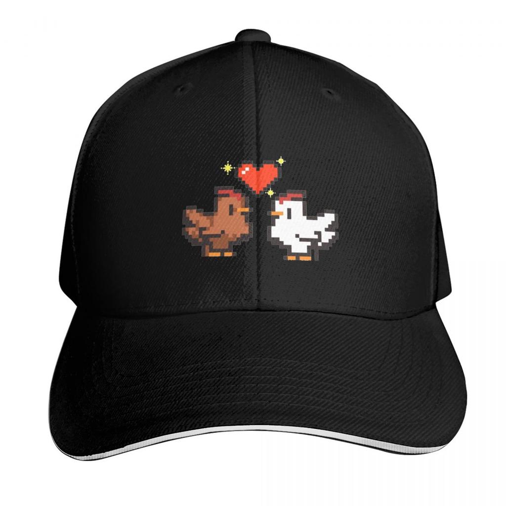 Stardew Valley Pixel Cow Game Cap Fashion Casual Baseball Caps Adjustable Hat Hip Hop Summer Unisex Baseball Hats