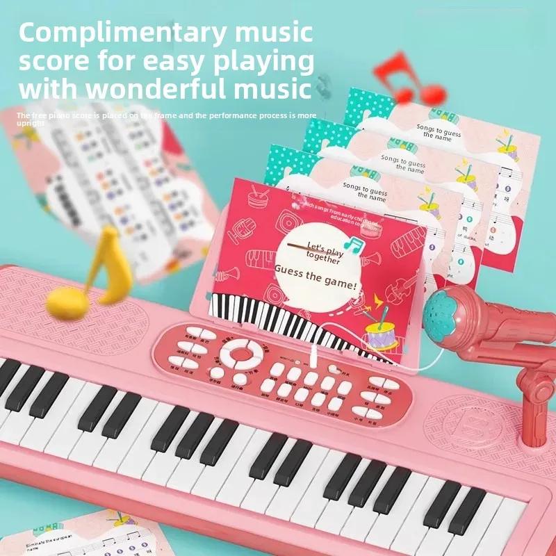 37 Key Electronic Piano Toy Children Multi Functional Instrument For Boys Girls Beginner Electronic Keyboard Musical Toy