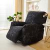 Recliner Chair Covers 4-Pieces Flexible Reclining Chair Protector Gentle Reclining Chair Furniture Cover Sofa Shield With Flexible Bottom