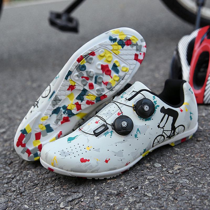 

Men s Professional Non-Locking Cycling Shoes with Hard Sole for Road and Mountain Bikes 41