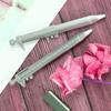 2 Pcs Gel Pens with Vernier Caliper Retractable Ballpoint Pen with 10cm Metric Caliper Ruler Multifunctional Shock-proof Measuring Tool