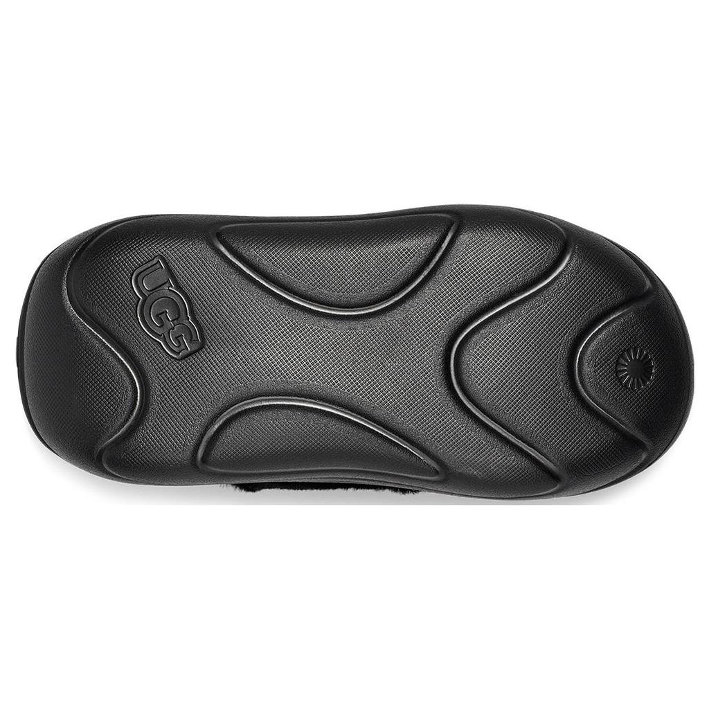 New UGG FoamO UGGplush Slide Black Women's 1143849-BLK