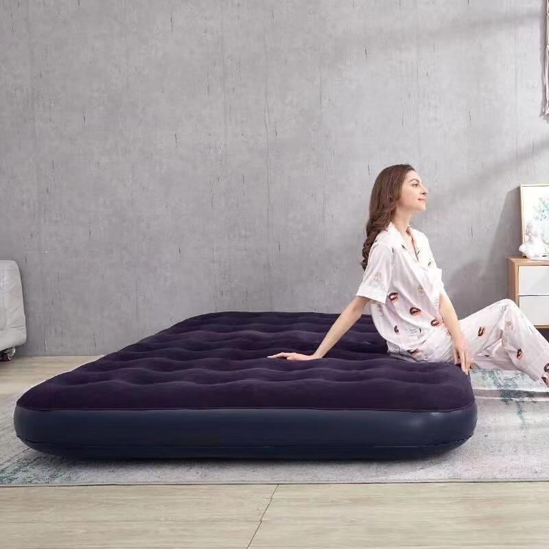OEING Outdoor Camping Inflatable Sleeping Mat with Pump