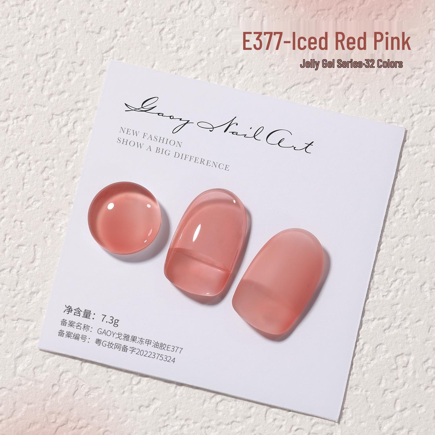 Goya 2026 Sweet Nude Translucent Pink & Iced Tea Nail Gel