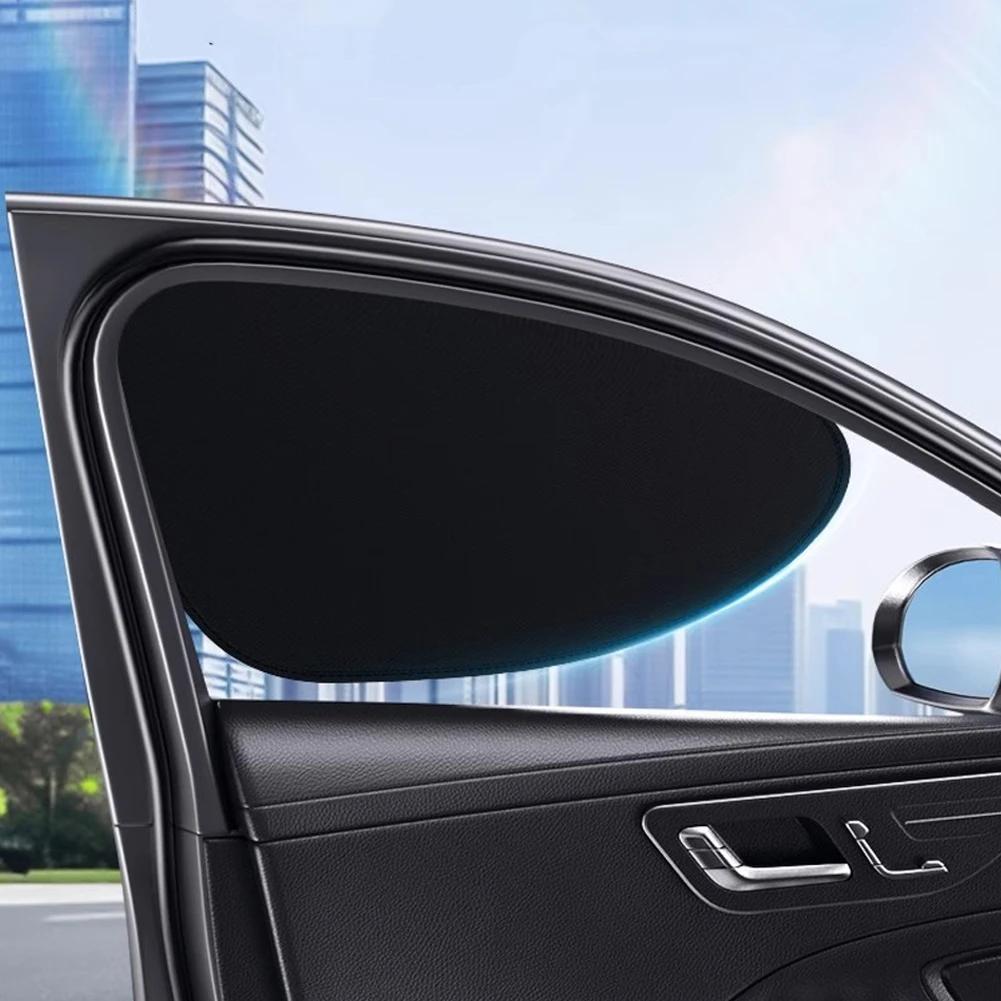 Car Side Window Sunshade Curtain Static Cling Sun Blocker for Side Windows UV & Heat Protection Sun Protection Heat Blocking