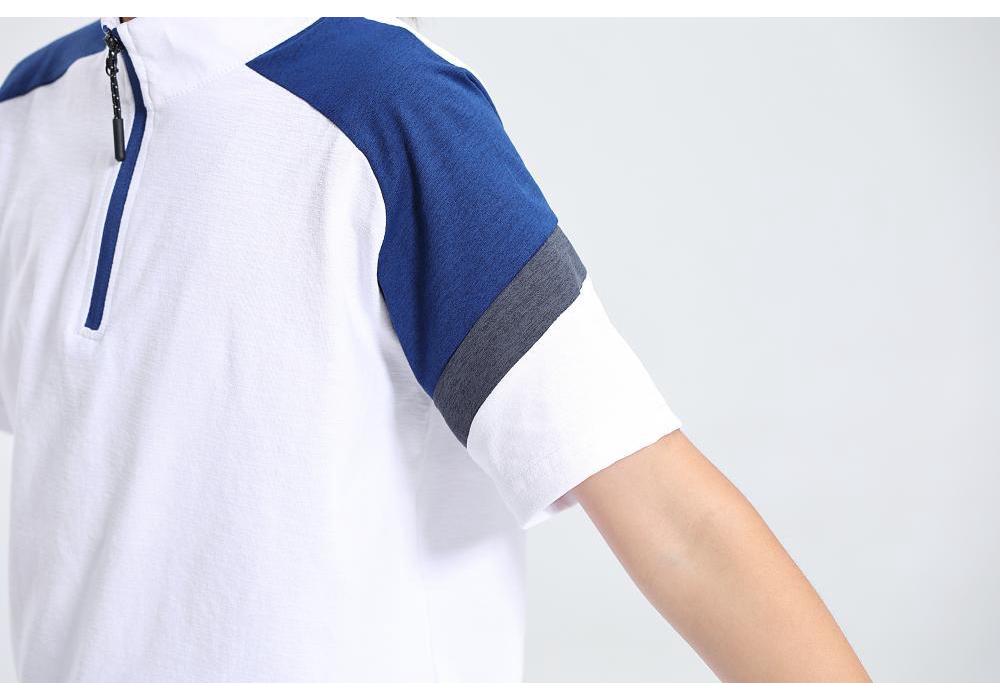 Adult & Children's Quick Dry Half-Zip Sports T-shirt for Table Tennis, Badminton & Fitness