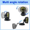 360° Adjustable Car Fan with 1/2/3 Heads Electric Air Circulator USB/12V/24V Silent Fan for Home Desk Office Car RV Truck