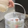 Light Luxury Glass Beverage Dispenser with Faucet