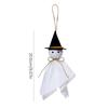 Cute Ghost Decor for Halloween Halloween Hanging Ghost Decoration Rustic White Cloth Halloween Ghost Hanging for Haunted