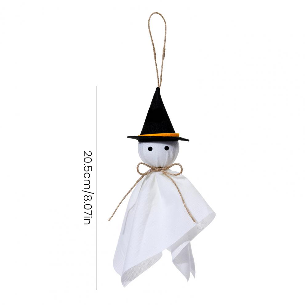 Cute Ghost Decor for Halloween Halloween Hanging Ghost Decoration Rustic White Cloth Halloween Ghost Hanging for Haunted