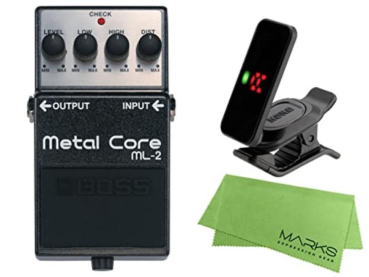 

BOSS - Metal Core ML-2 + KORG Pitchclip 2 PC-2 + Marks Original Cross Set