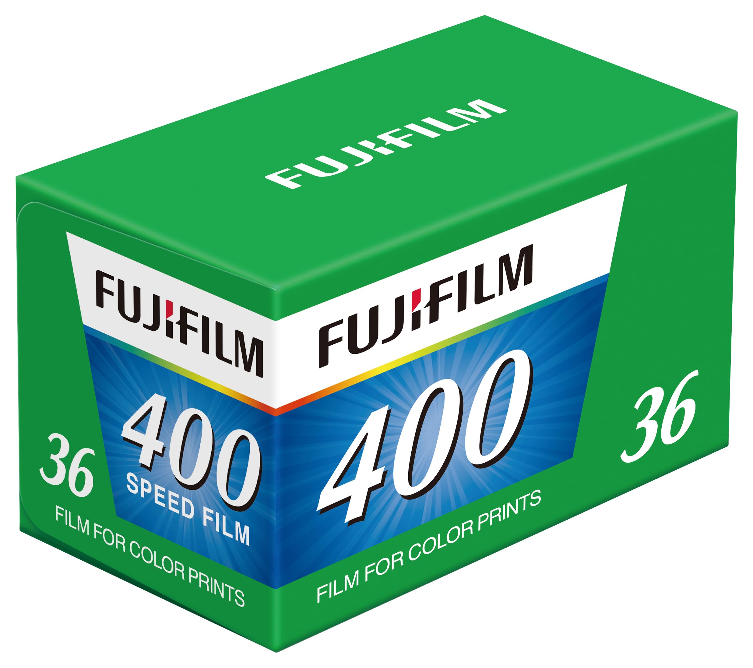 

Кольорова негативна плівка FUJIFILM 35 мм Fujicolor FUJIFILM400 Чутливість ISO 400 36 знімків Окремий елемент 135 FUJIFILM 400 EC 36EX1