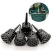 10 Pieces Fertilizer Basket Nutrition Cup Small Bonsai Fertilizer Box with Lid for Plant Gardening Offices Courtyards Balconies