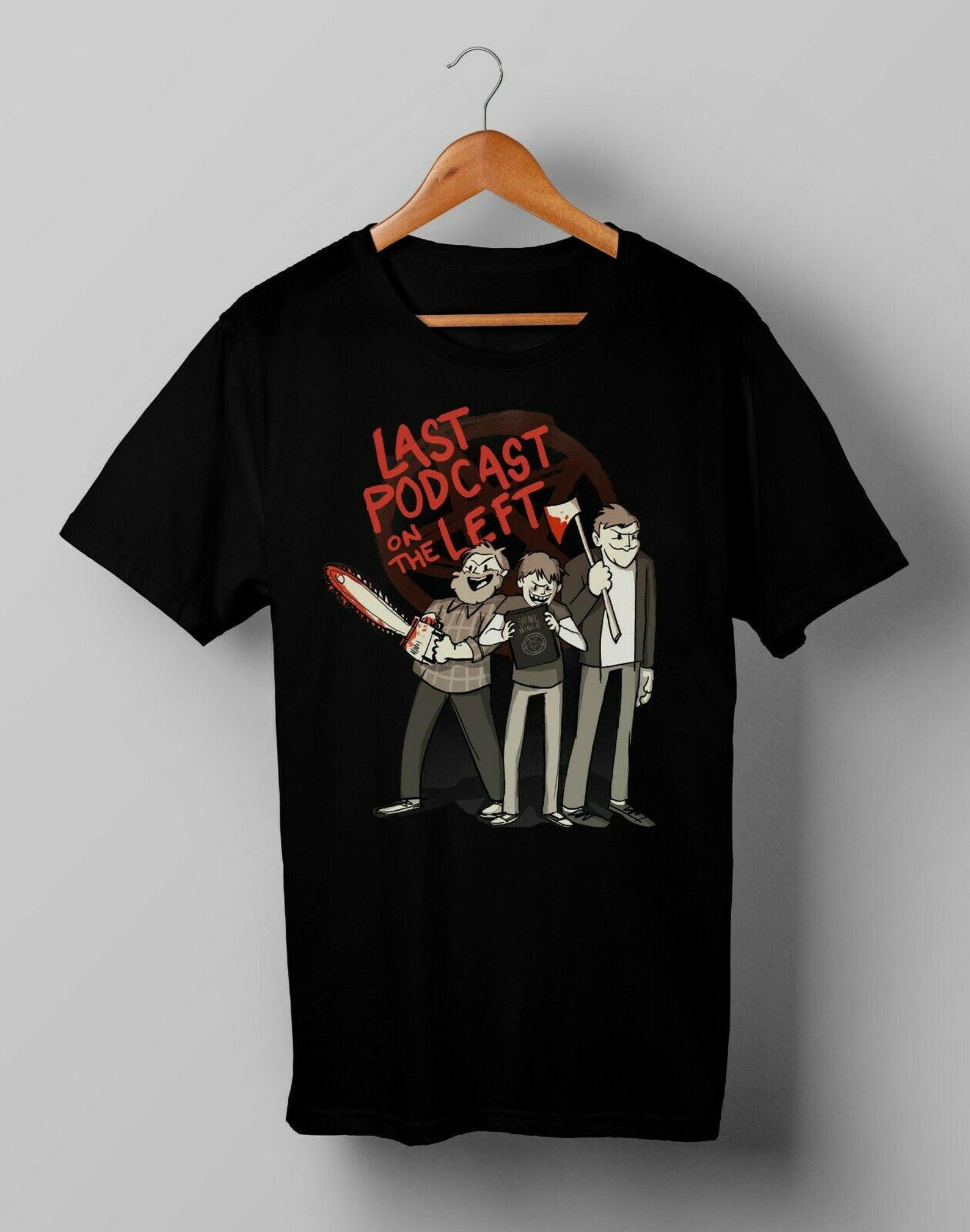 Vintage 90s Last Of Podcast On The Left T shirt Size S-4XL XL