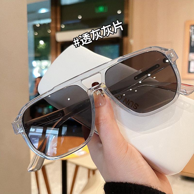 

Vintage Retro Style Sun Glasses For Women Square Shape Double Bridge Sunglasses Women Bicycling Mountaineering Men Sun Glass