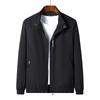 Men's Stand-up Collar Jacket - Spring/Autumn 2026 Korean Casual Plus Size Student Outerwear