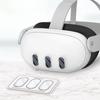 1Pair Glass Clear Lens Protector Film for Meta Quest 3 VR,Waterproof Anti-fingerprint Anti Scratch