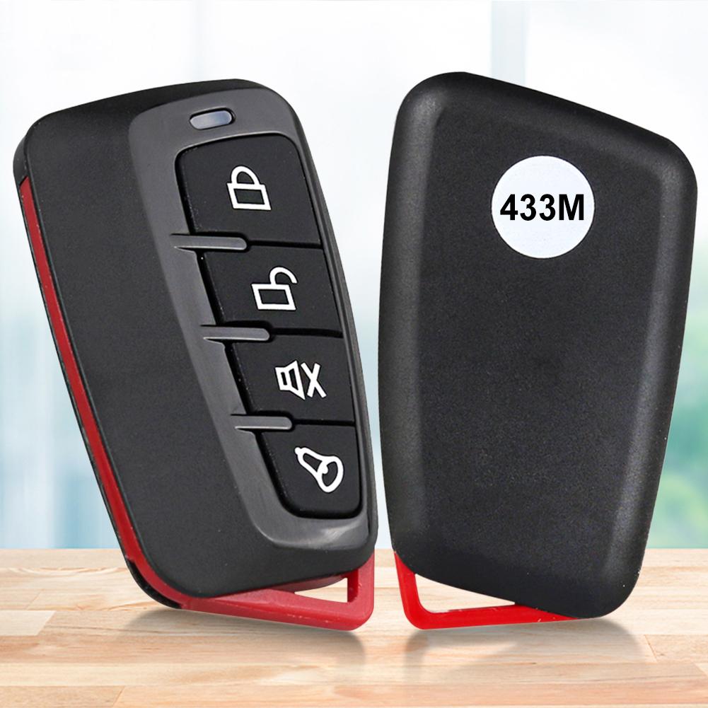 315 MHz/433 MHz Garage Door Opener Wireless Learning Code 4 Button Remote Control Key Fob Duplicator Remote for Garage Door Gate