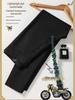 Herren-Motorradhose mit Fleecefutter, wintertauglich, dick und warm, kälteabweisende Baumwollleggings