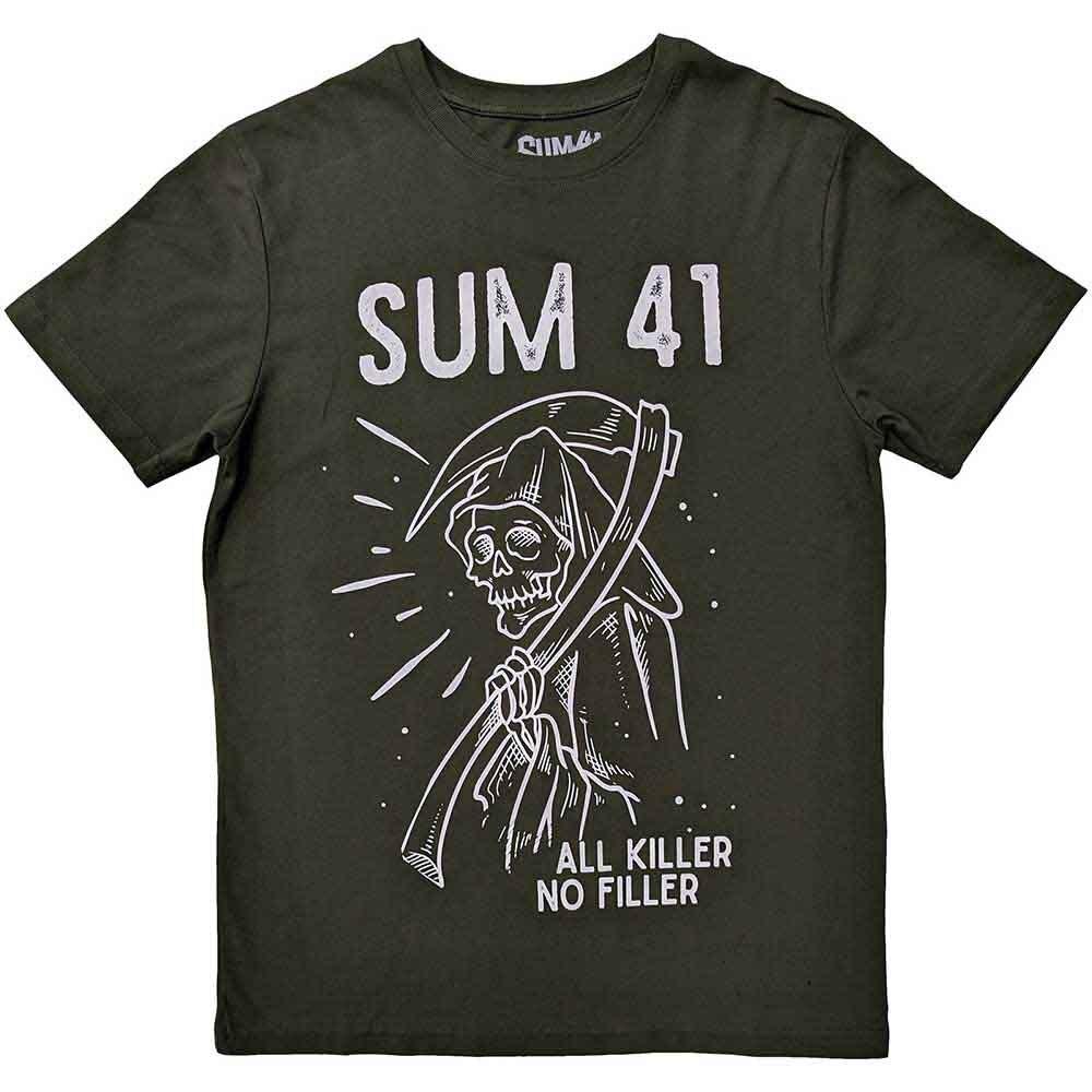 Унисекс футболка Sum 41: Жнец (большой) L