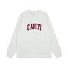 Trendy Korean Couple's Letter Print Long Sleeve T-Shirt - Autumn/Winter