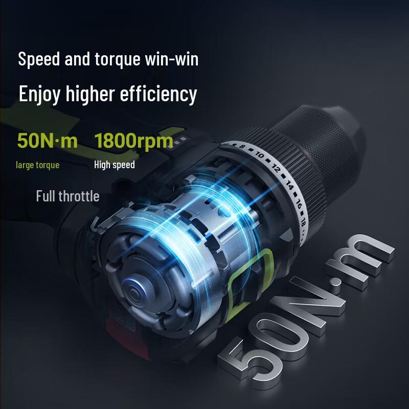 WORX 12V 50Nm Brushless Smart Cordless Drill & Impact Driver CN Plug (adapter Included)