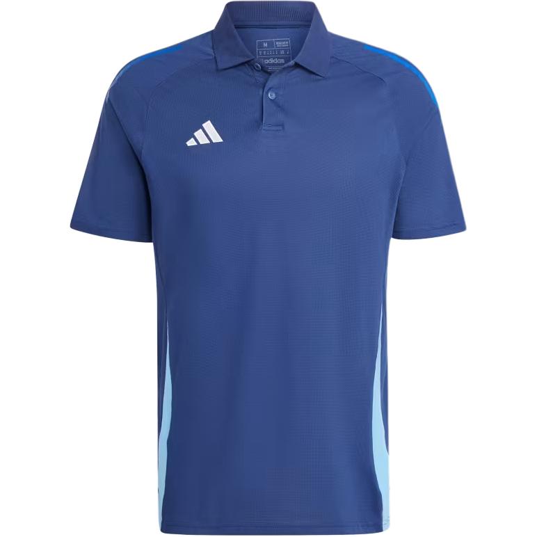 

Adidas Tiro 24 Competition Color Block Classic Logo Design Casual Pullover Short Sleeve Polo Shirt Men Polo Shirts Navy-Blue IR7564 S
